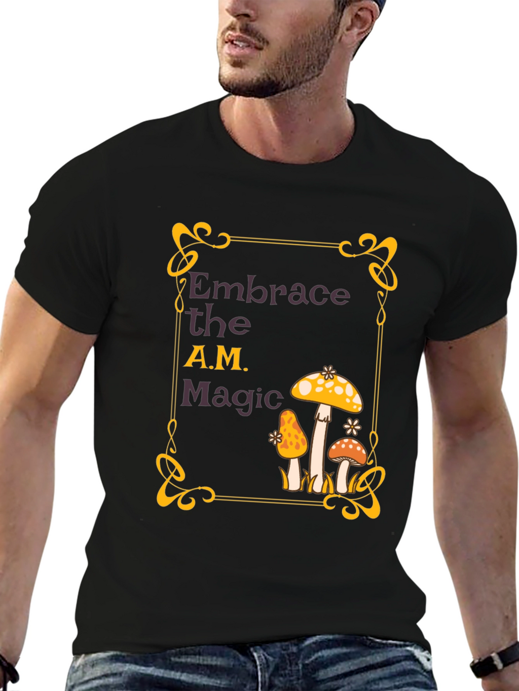 Embrace the A.M. Magic Mushroom T-Shirt