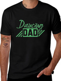 Dancing Dad Graphic Tee - Black