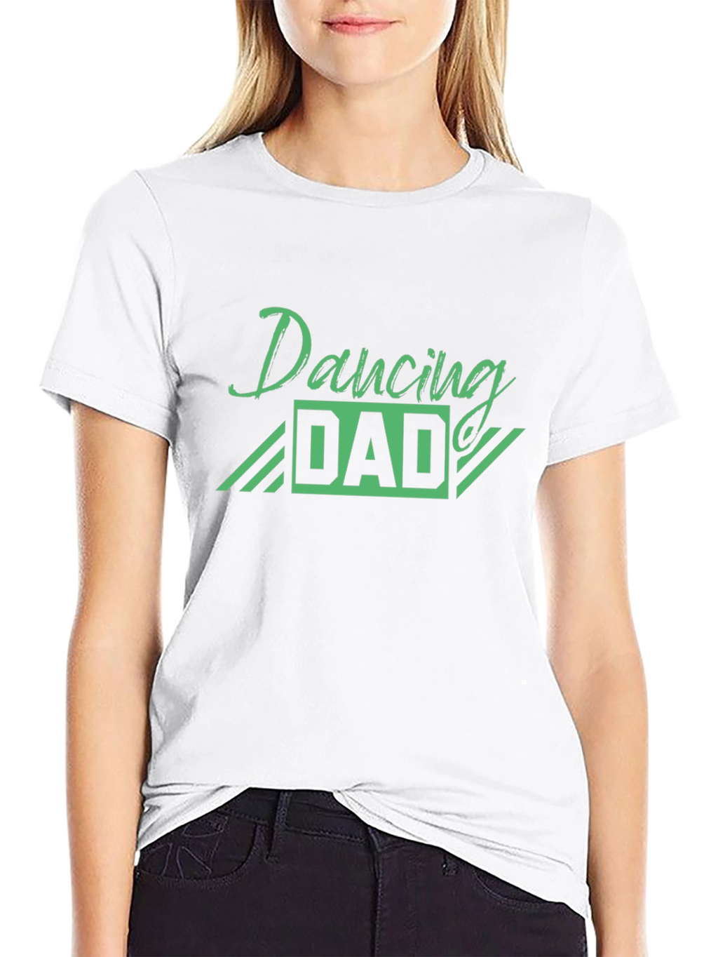 Dancing Dad Graphic Tee - Black