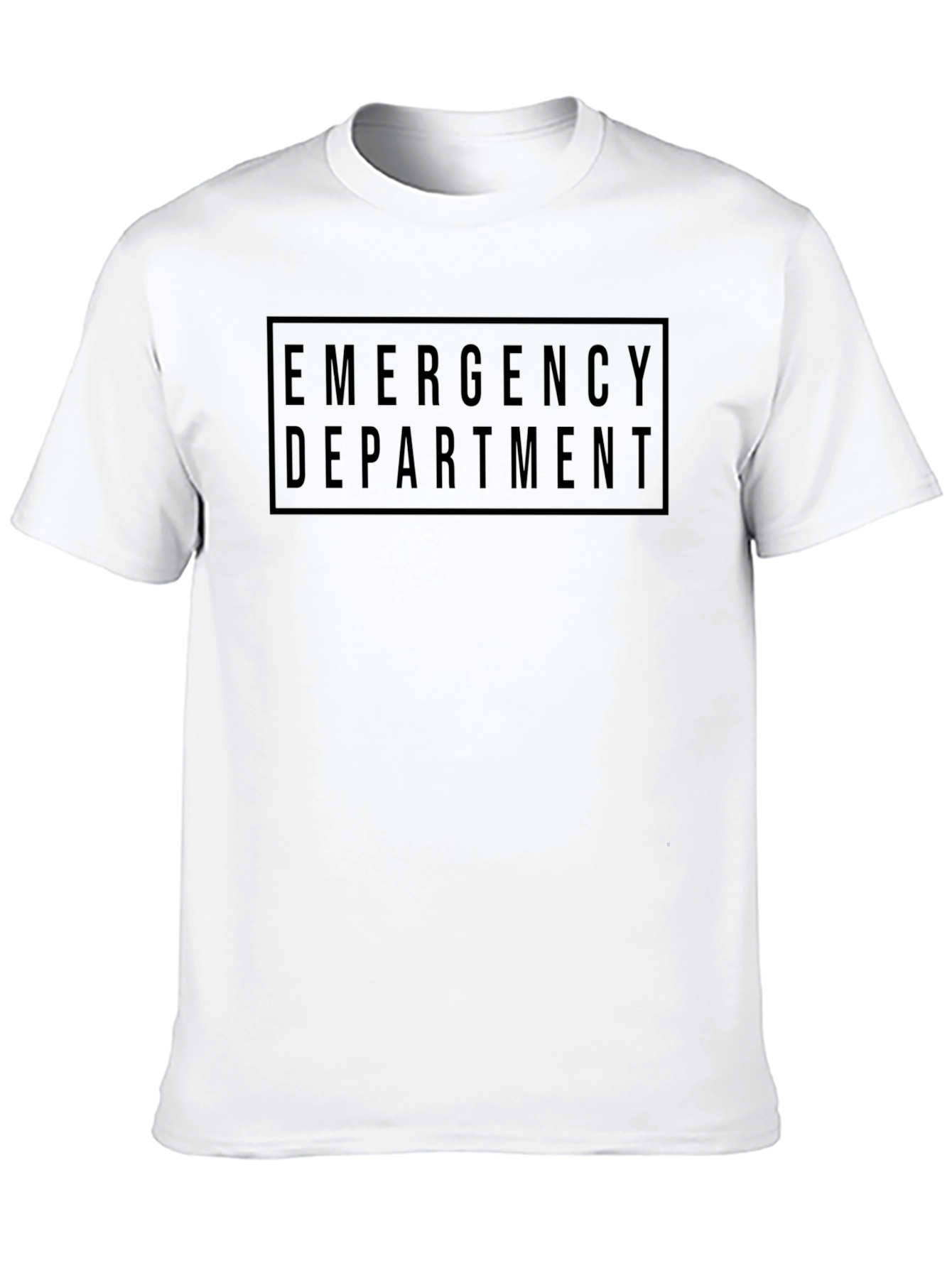 Emergency Department Black Graphic Tee