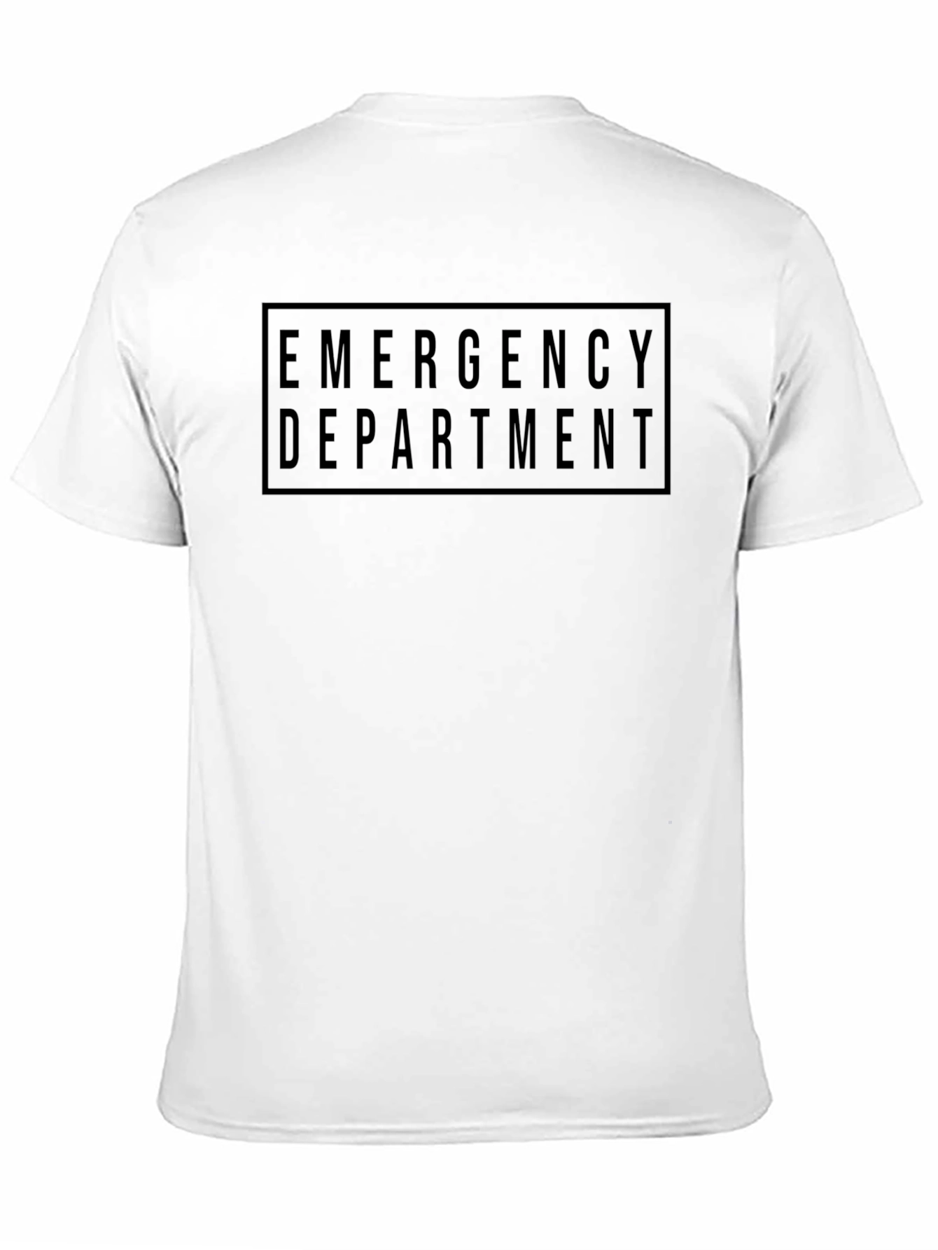 Emergency Department Black Graphic Tee