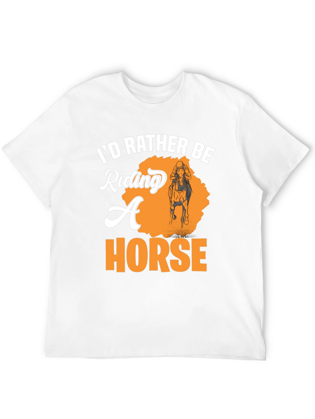 Id Rather Be Riding A Horse T-Shirt