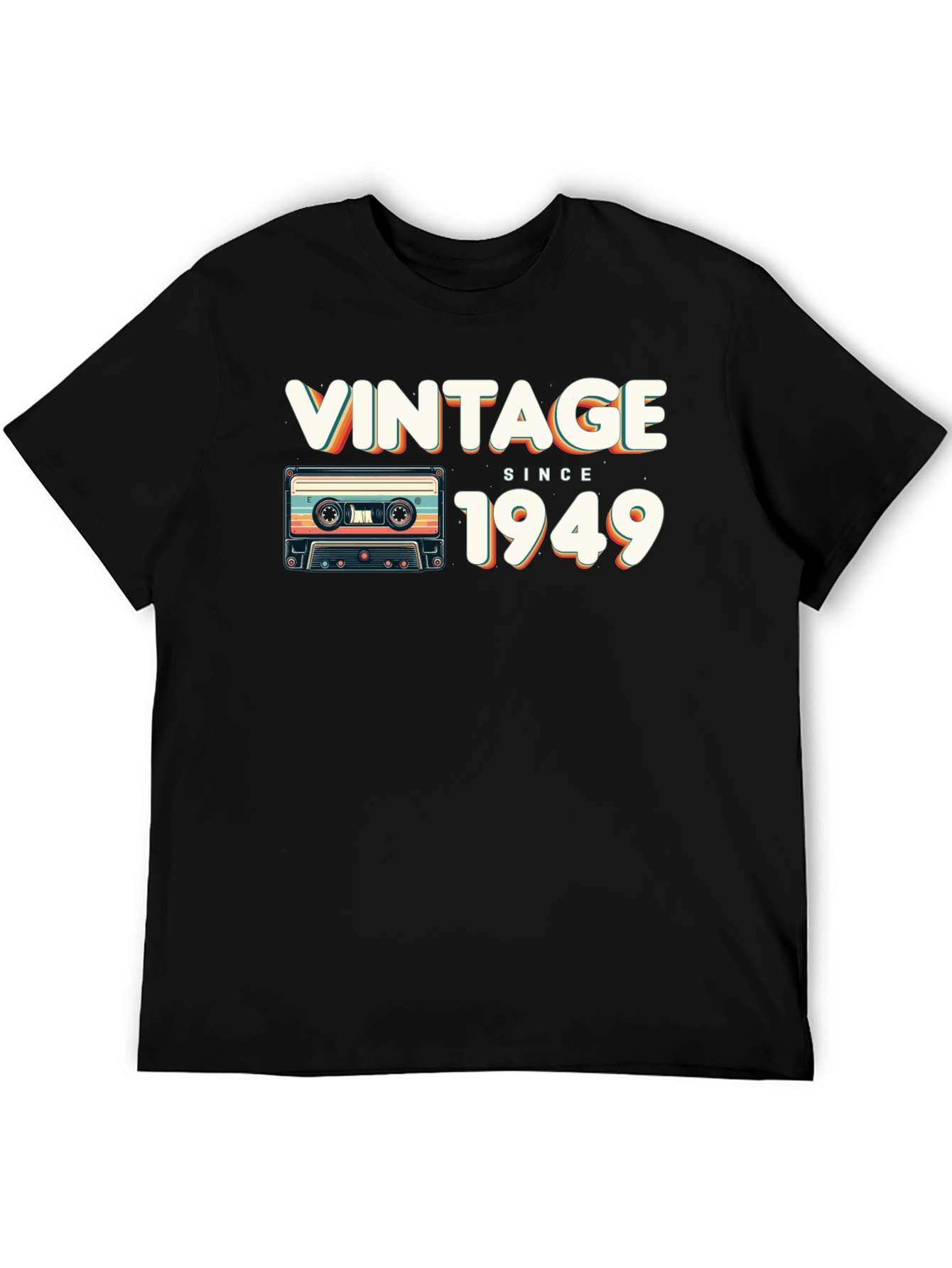 Vintage Since 1949 Cassette Tape T-Shirt