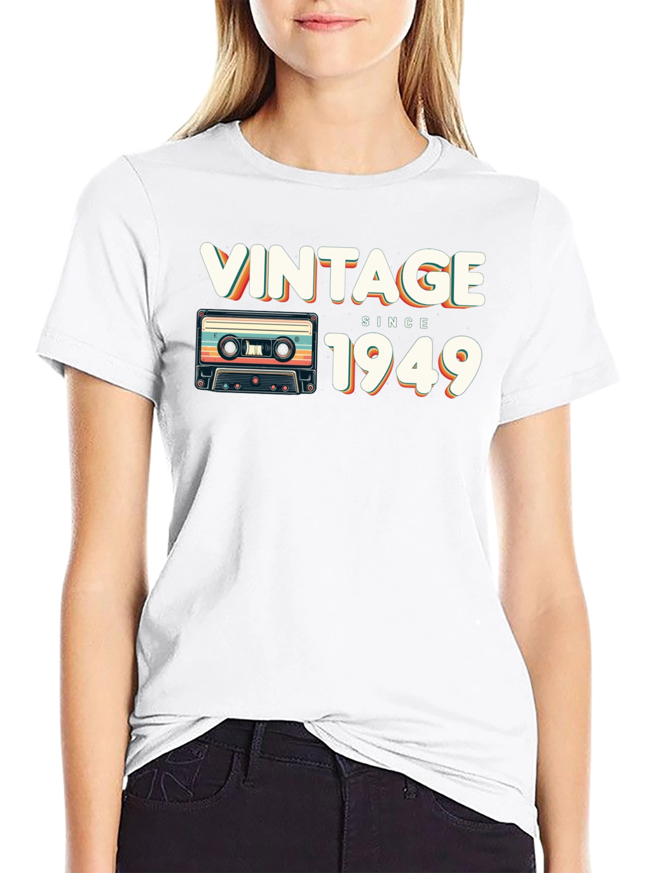 Vintage Since 1949 Cassette Tape T-Shirt