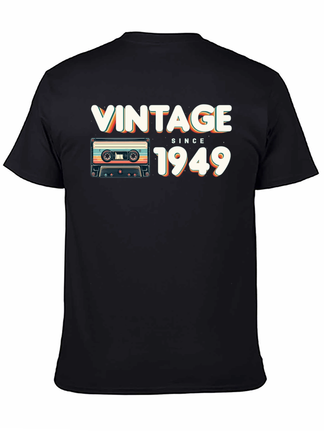 Vintage Since 1949 Cassette Tape T-Shirt