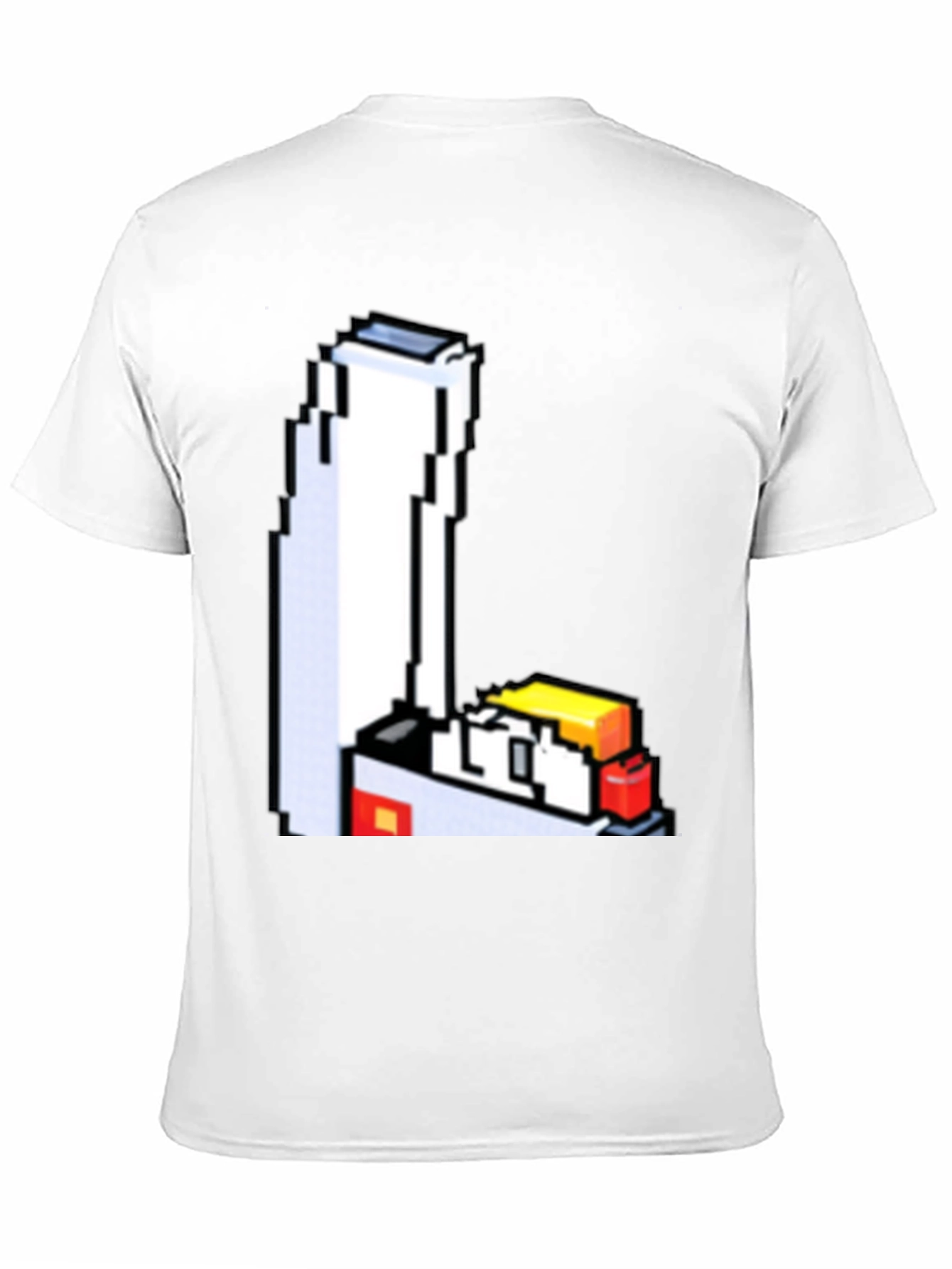8-Bit Lighter Graphic Tee - Retro Style