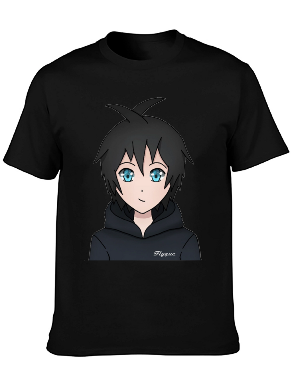 Anime Style Graphic Tee - Flygue