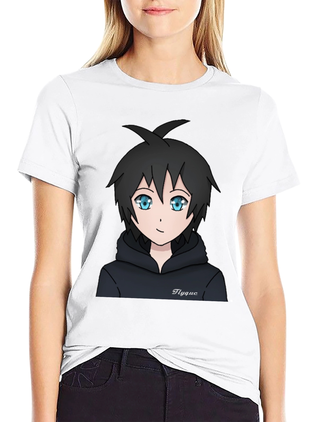Anime Style Graphic Tee - Flygue