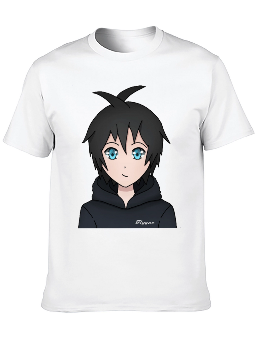 Anime Style Graphic Tee - Flygue