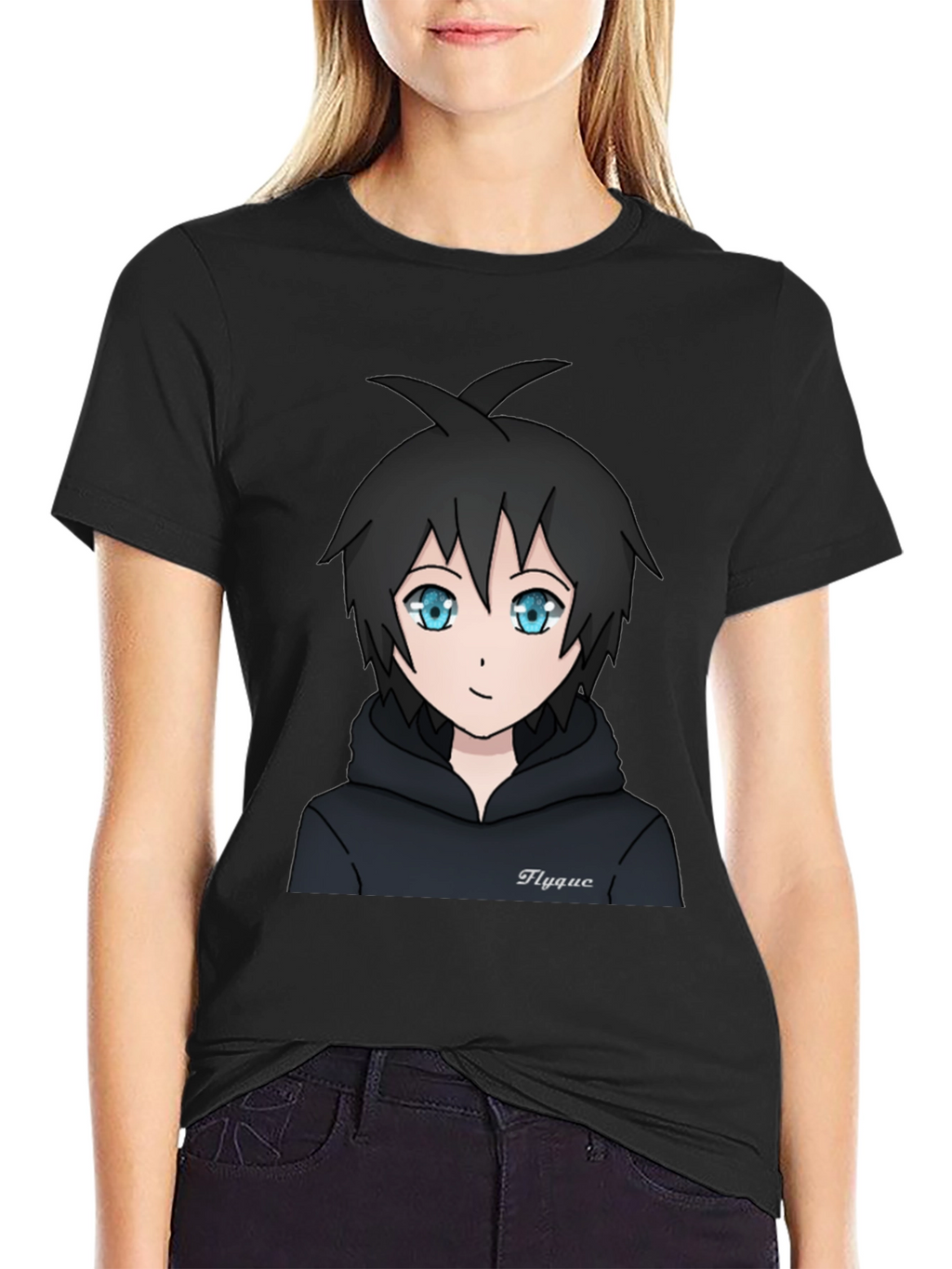 Anime Style Graphic Tee - Flygue