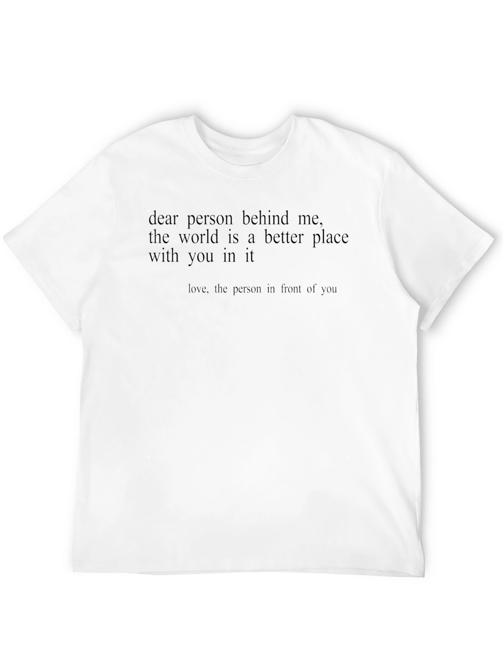 Inspirational Message T-Shirt - Spread Positivity