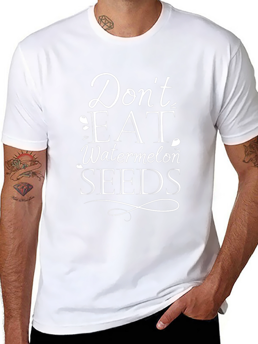 Dont Eat Watermelon Seeds Graphic T-Shirt