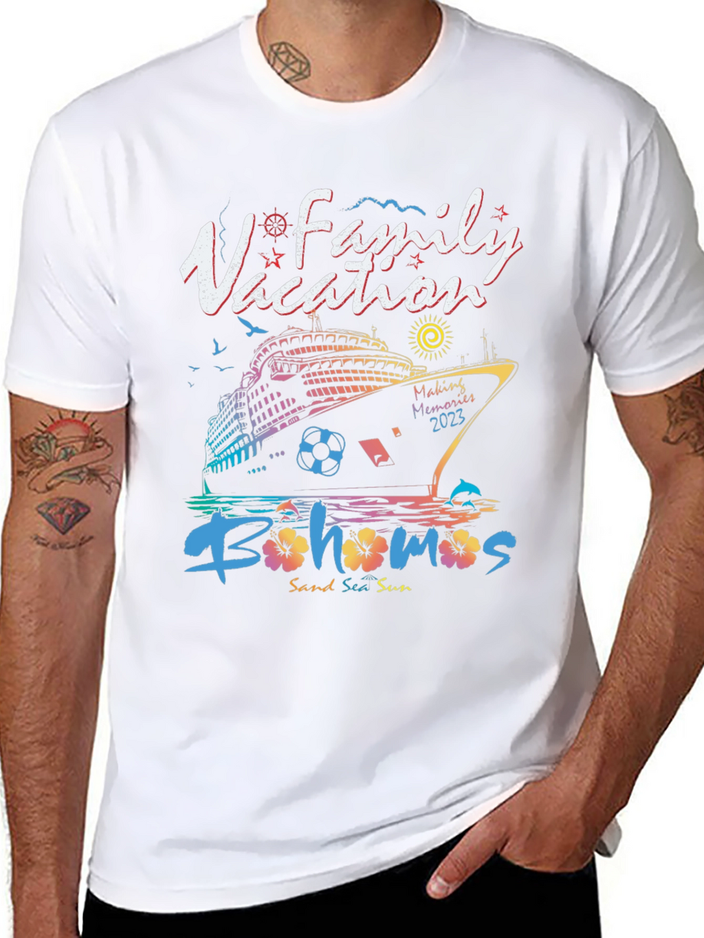 Bahamas Family Vacation Cruise T-Shirt