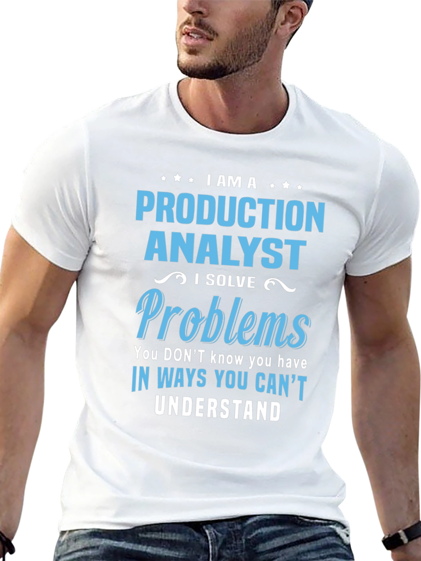 Production Analyst T-Shirt - Problem Solver
