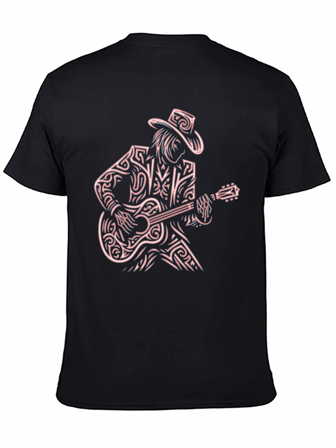 Guitar Player Graphic T-Shirt