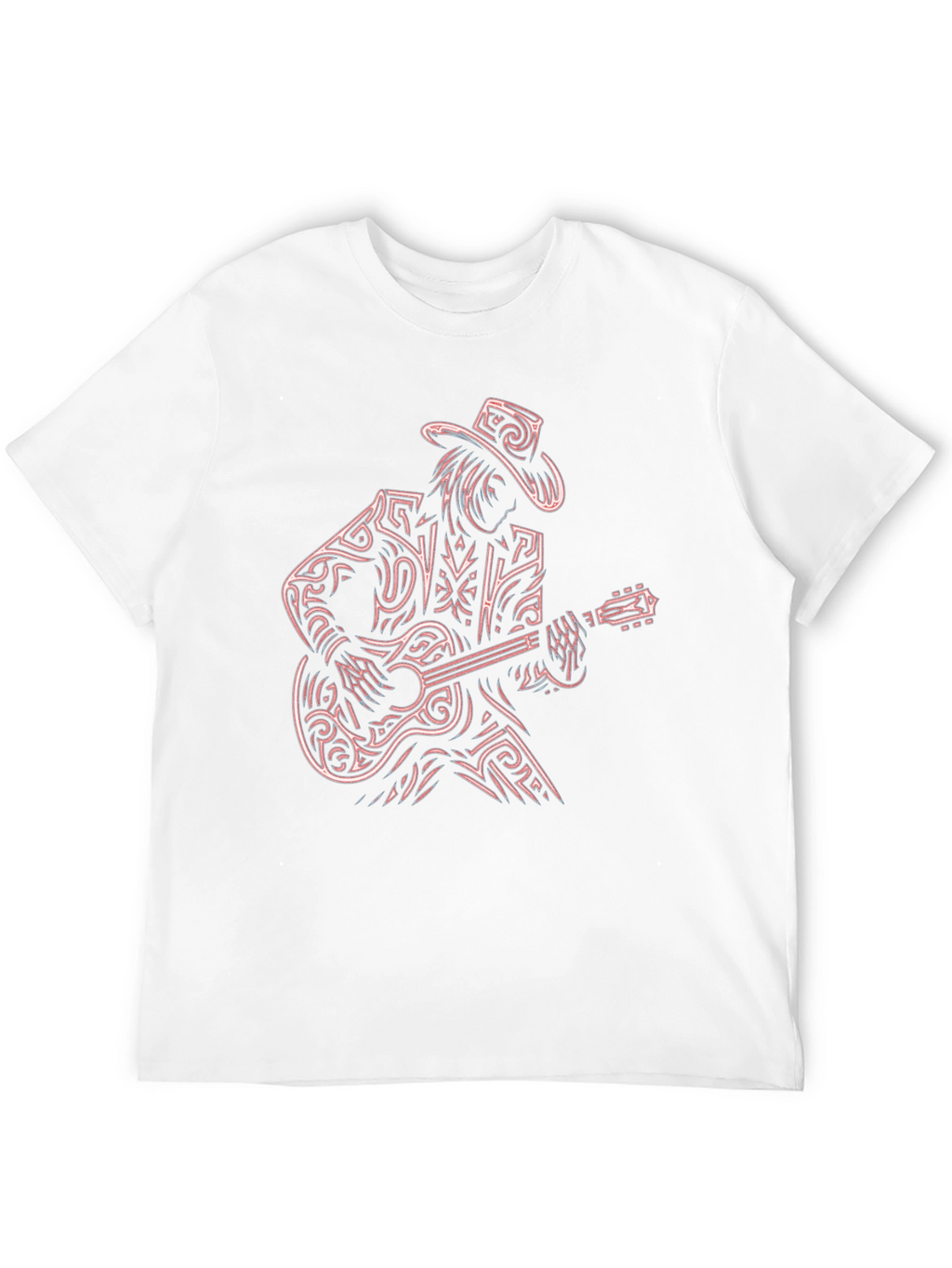 Guitar Player Graphic T-Shirt