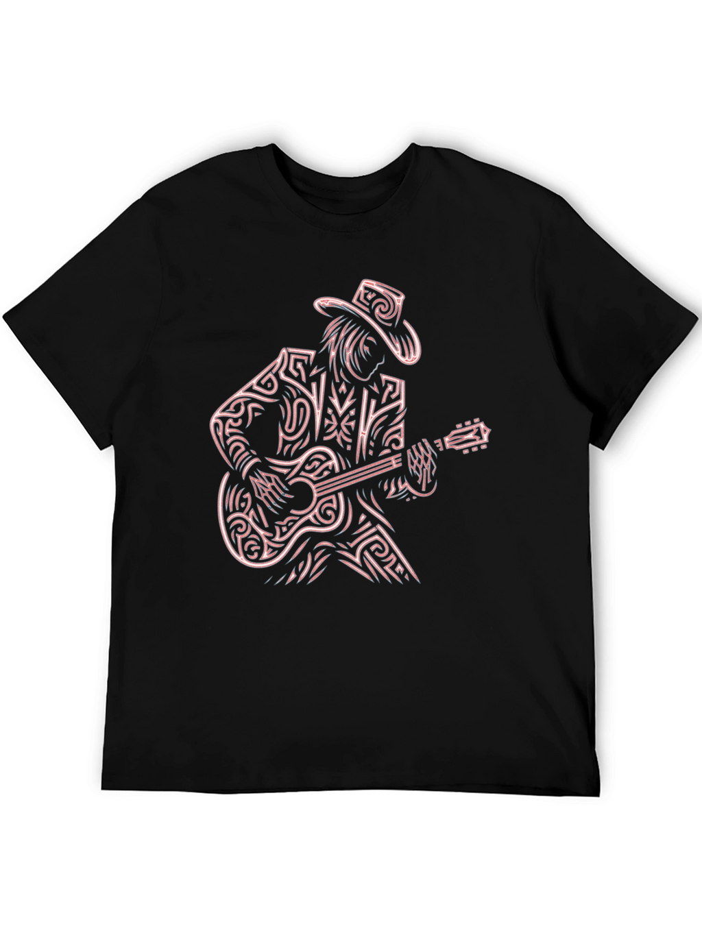 Guitar Player Graphic T-Shirt
