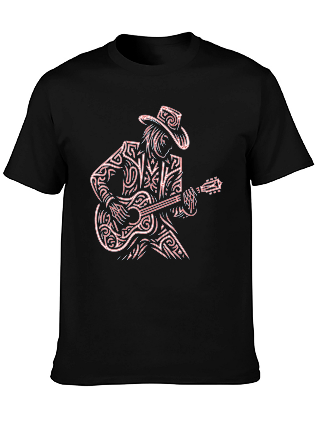 Guitar Player Graphic T-Shirt