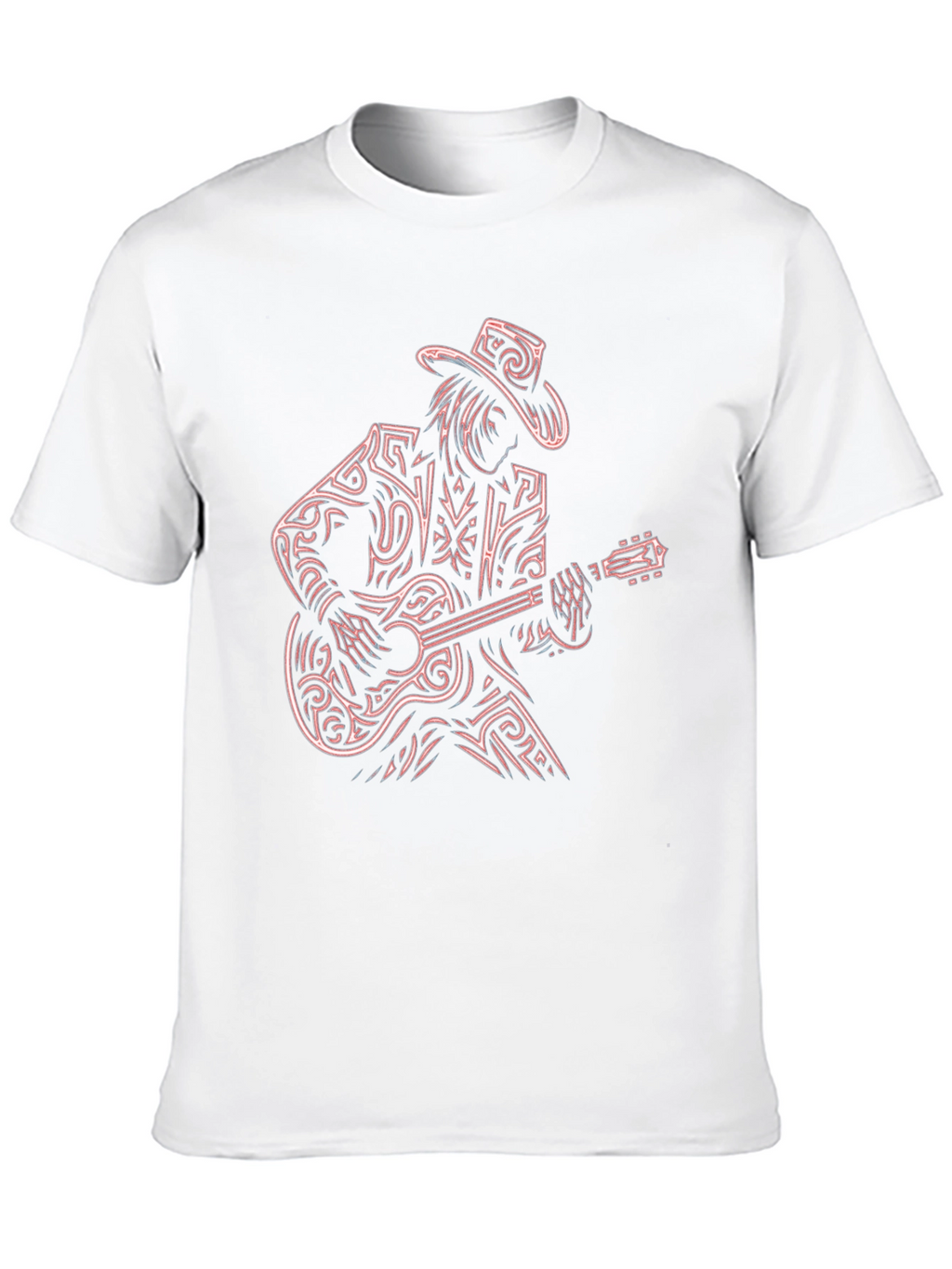 Guitar Player Graphic T-Shirt