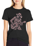 Guitar Player Graphic T-Shirt