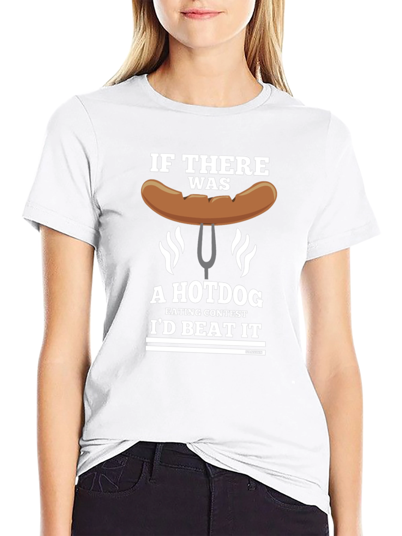 Hotdog Eating Contest T-Shirt - Funny Foodie Tee