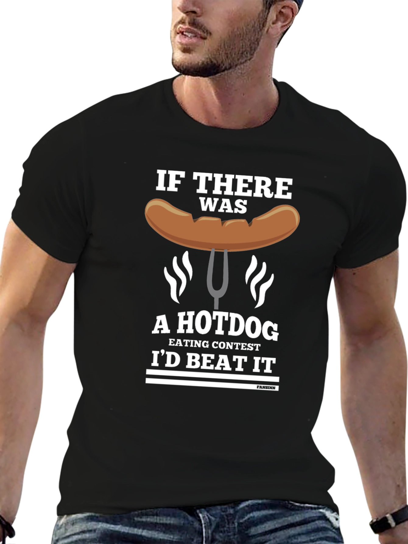 Hotdog Eating Contest T-Shirt - Funny Foodie Tee