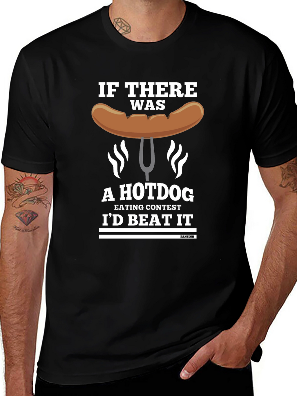 Hotdog Eating Contest T-Shirt - Funny Foodie Tee