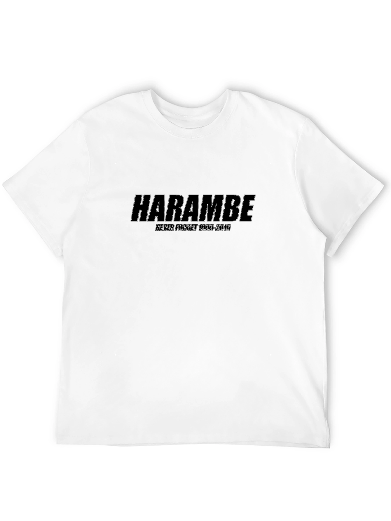 Harambe T-Shirt - Never Forget 1999-2016