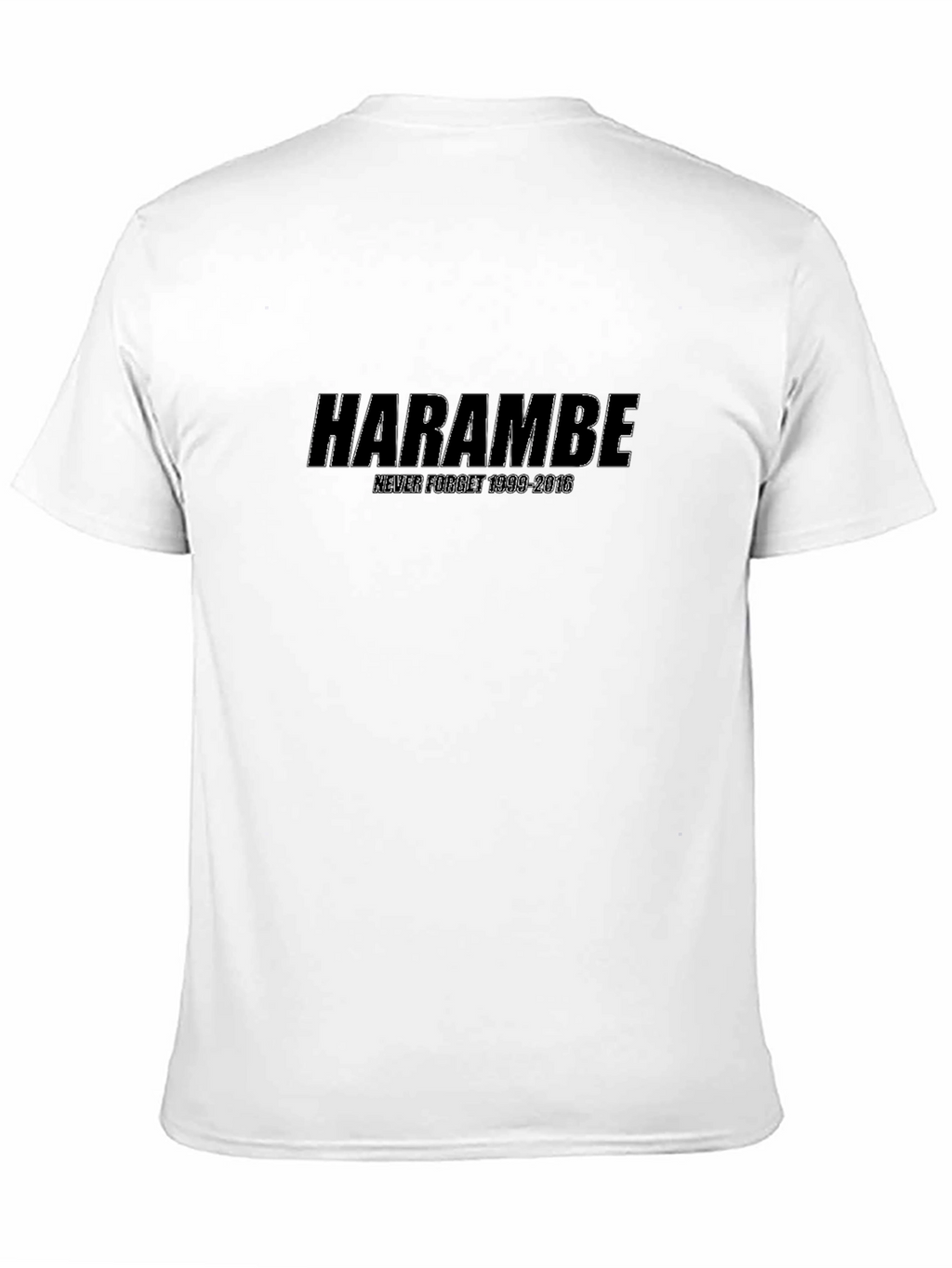 Harambe T-Shirt - Never Forget 1999-2016