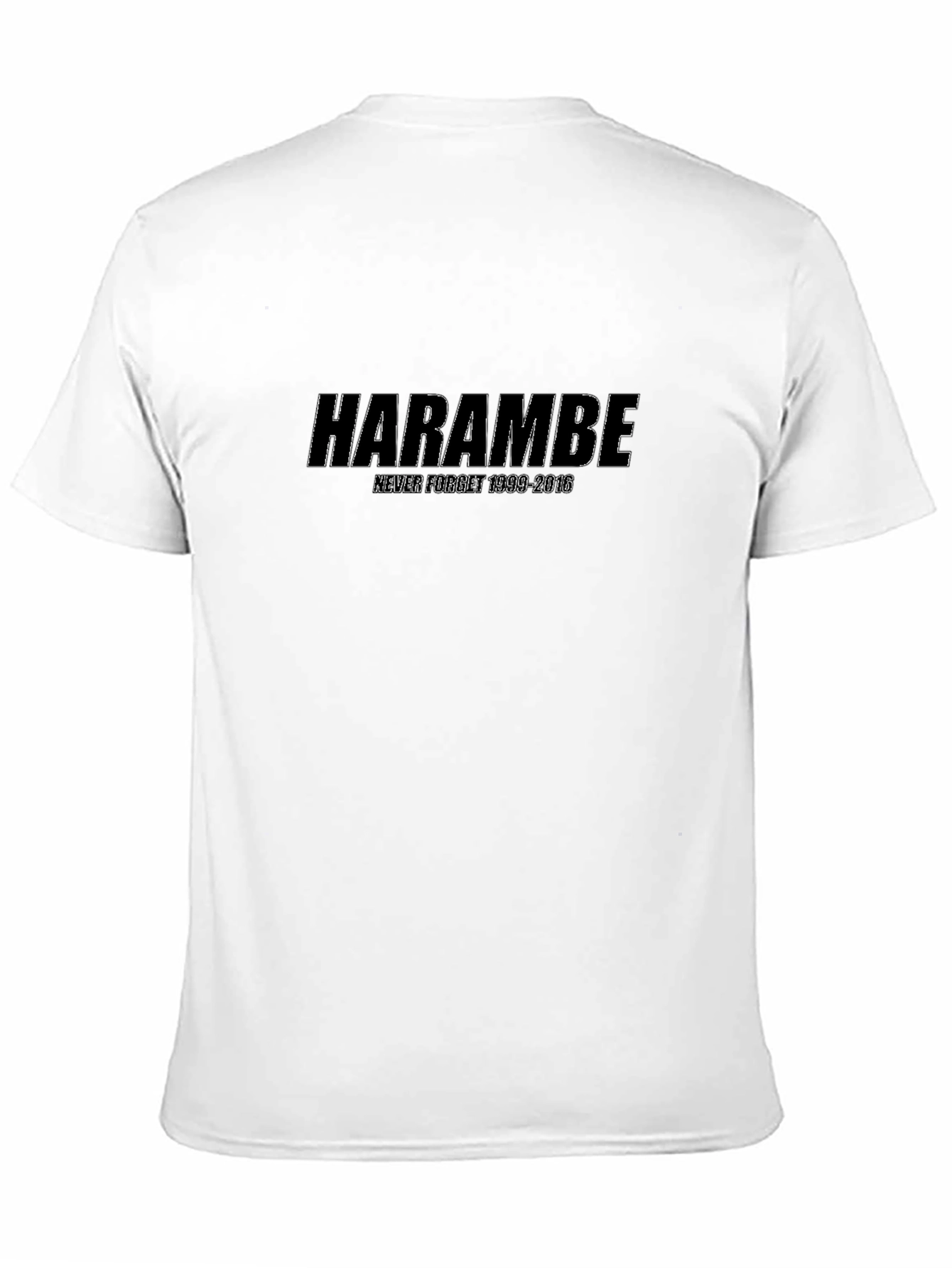 Harambe T-Shirt - Never Forget 1999-2016