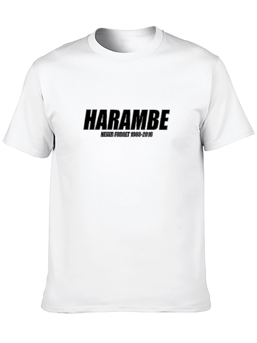 Harambe T-Shirt - Never Forget 1999-2016