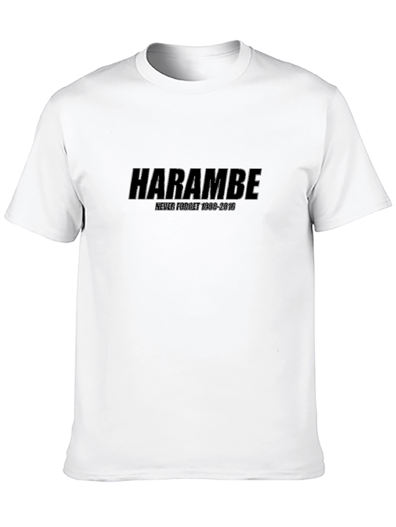 Harambe T-Shirt - Never Forget 1999-2016