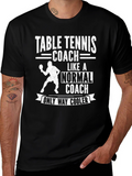 Table Tennis Coach T-Shirt