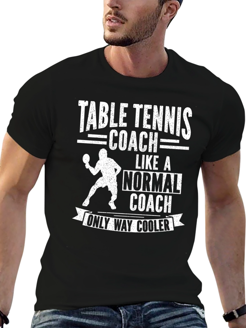 Table Tennis Coach T-Shirt
