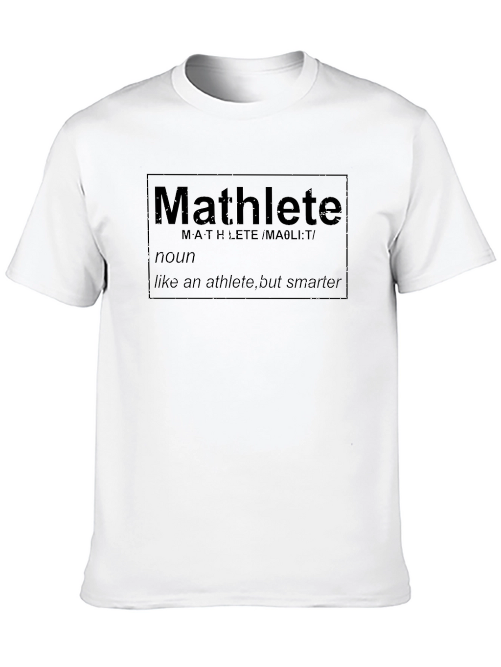 Mathlete Definition Graphic Tee - Smart & Stylish