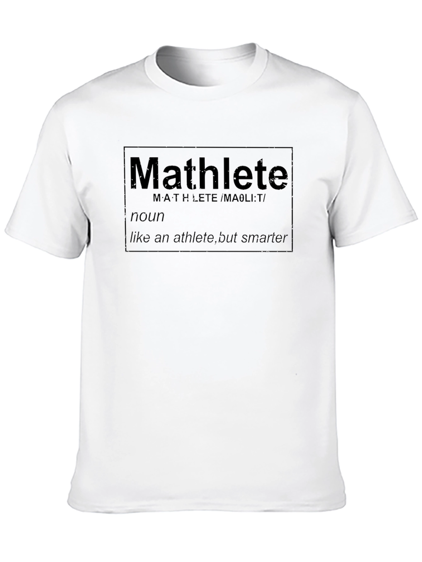Mathlete Definition Graphic Tee - Smart & Stylish