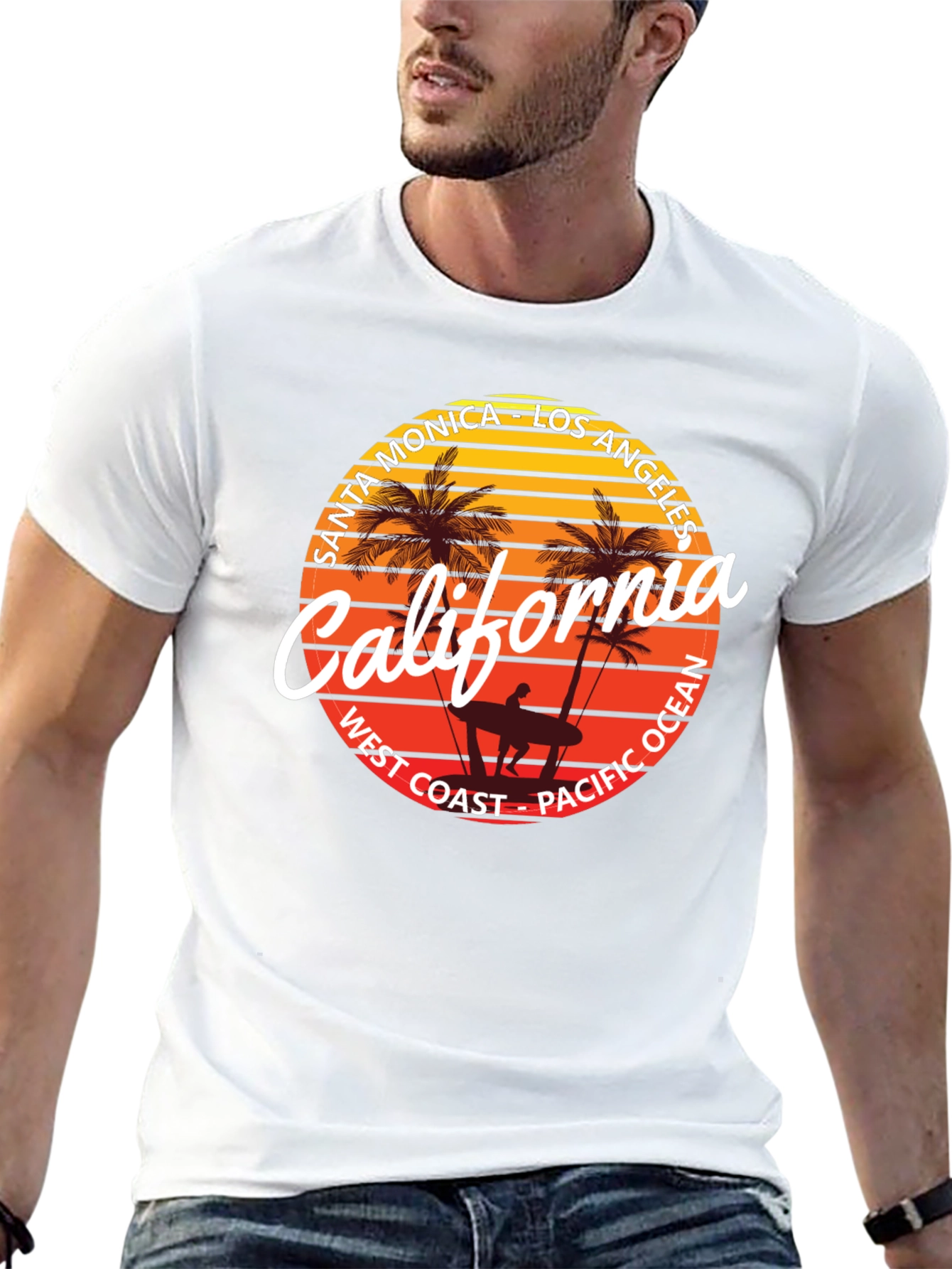 California Sunset Graphic Tee