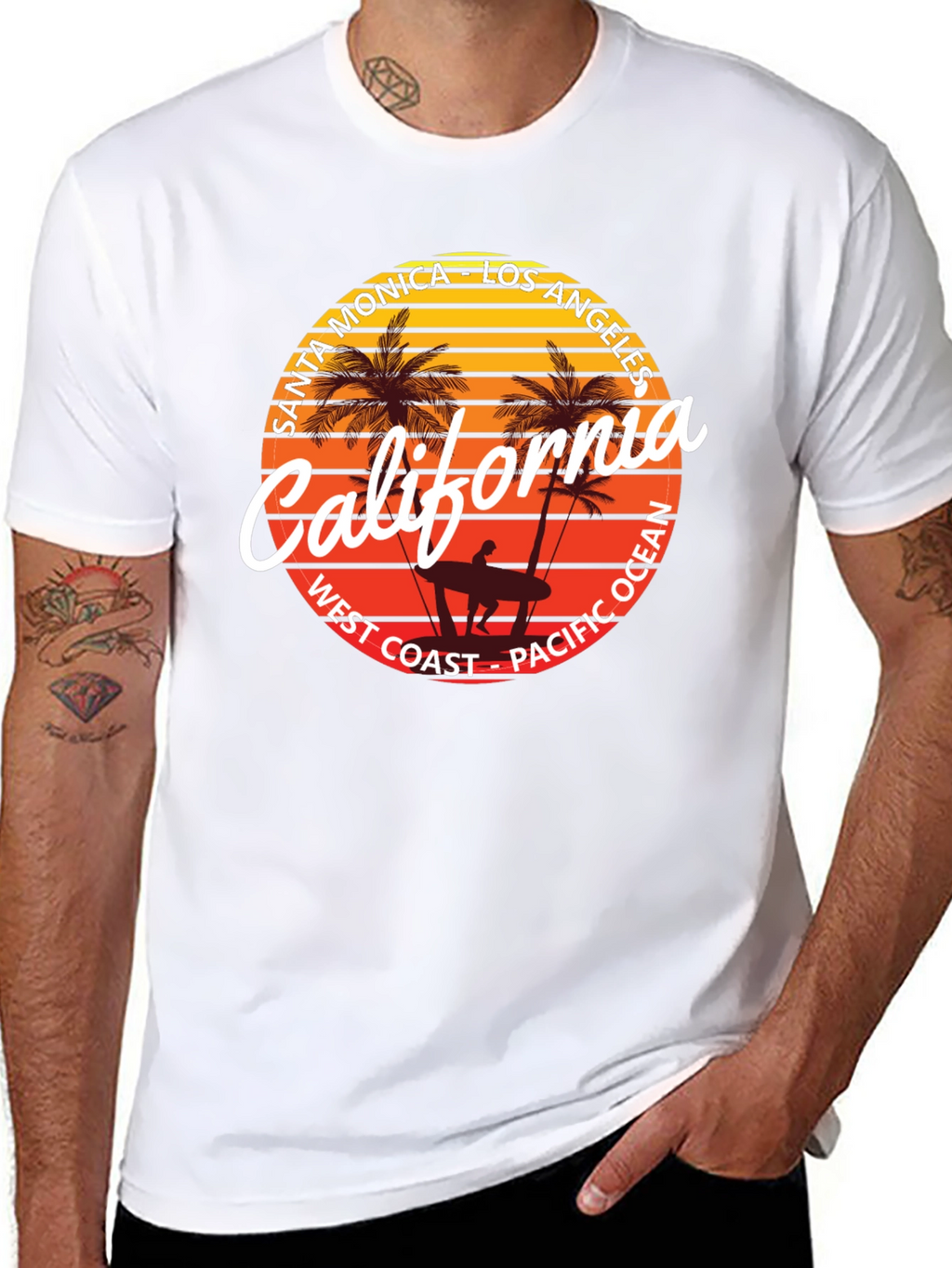 California Sunset Graphic Tee