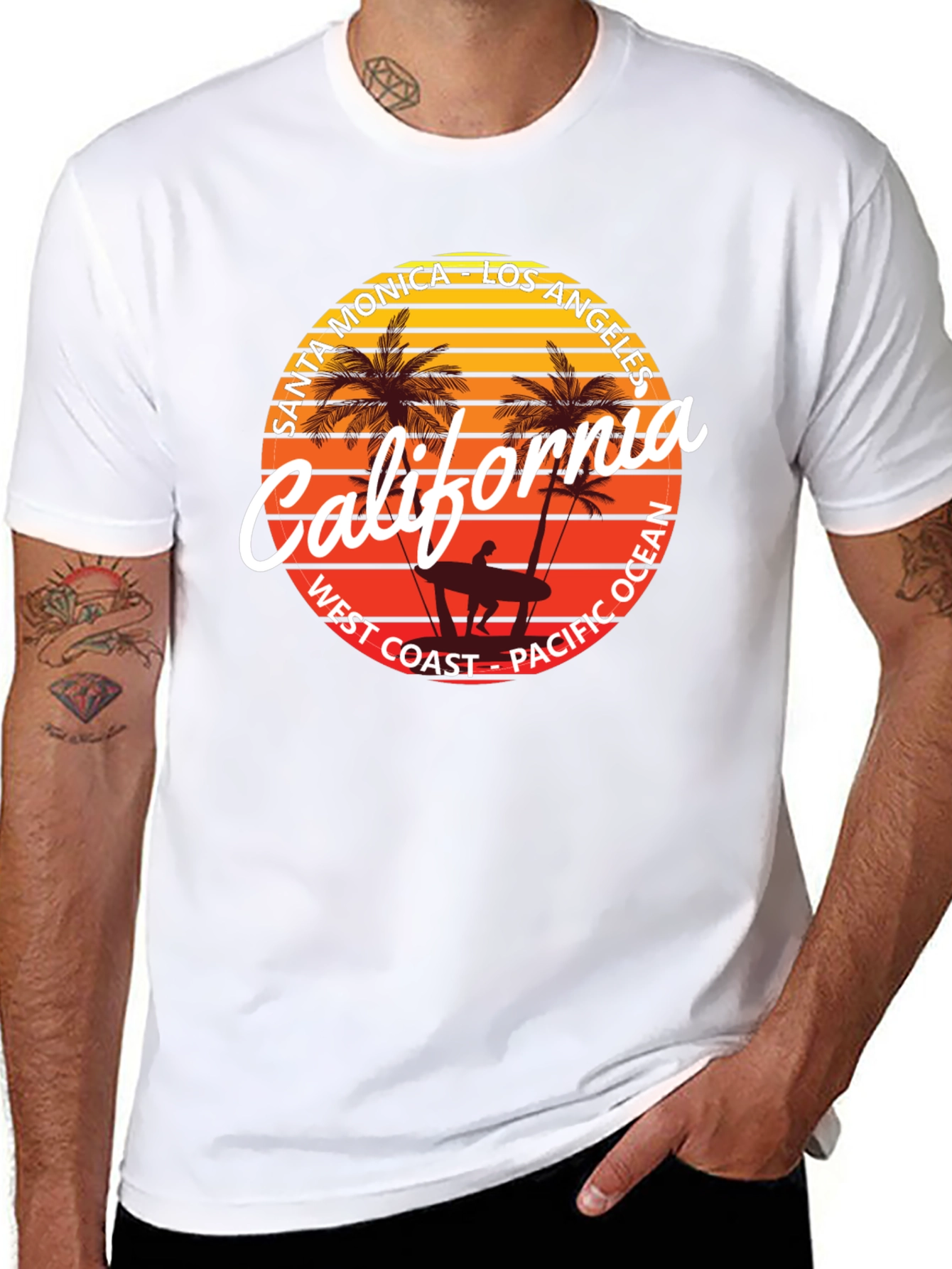 California Sunset Graphic Tee
