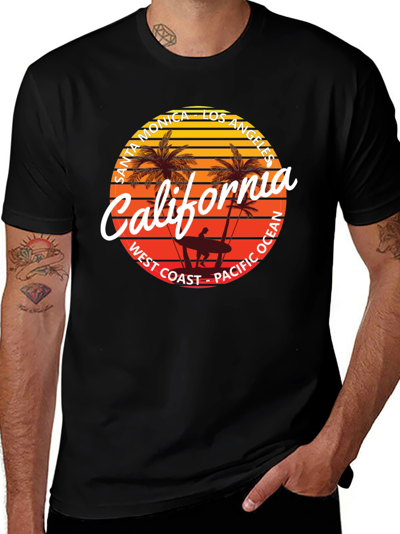 California Sunset Graphic Tee