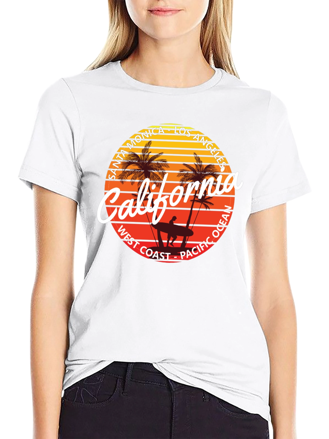 California Sunset Graphic Tee