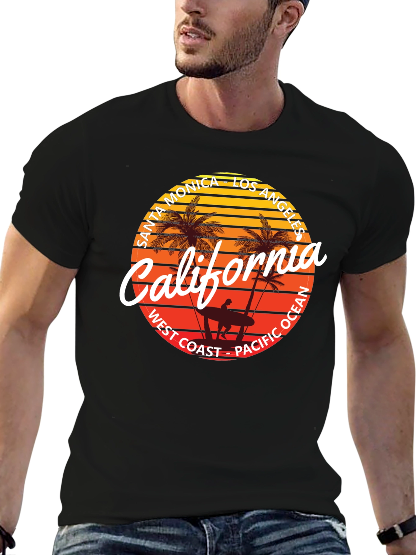 California Sunset Graphic Tee