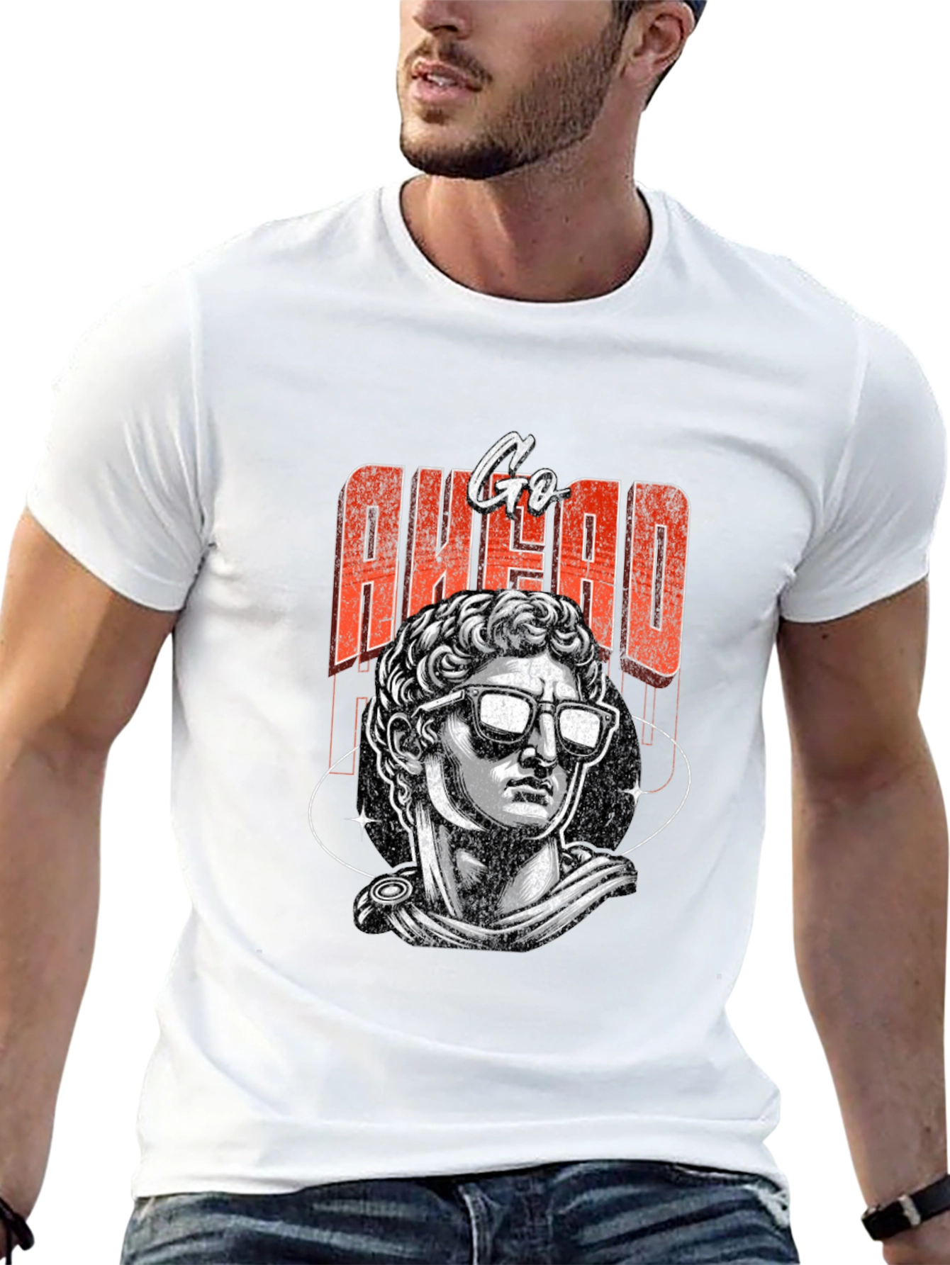 Go Ahead Graphic Tee