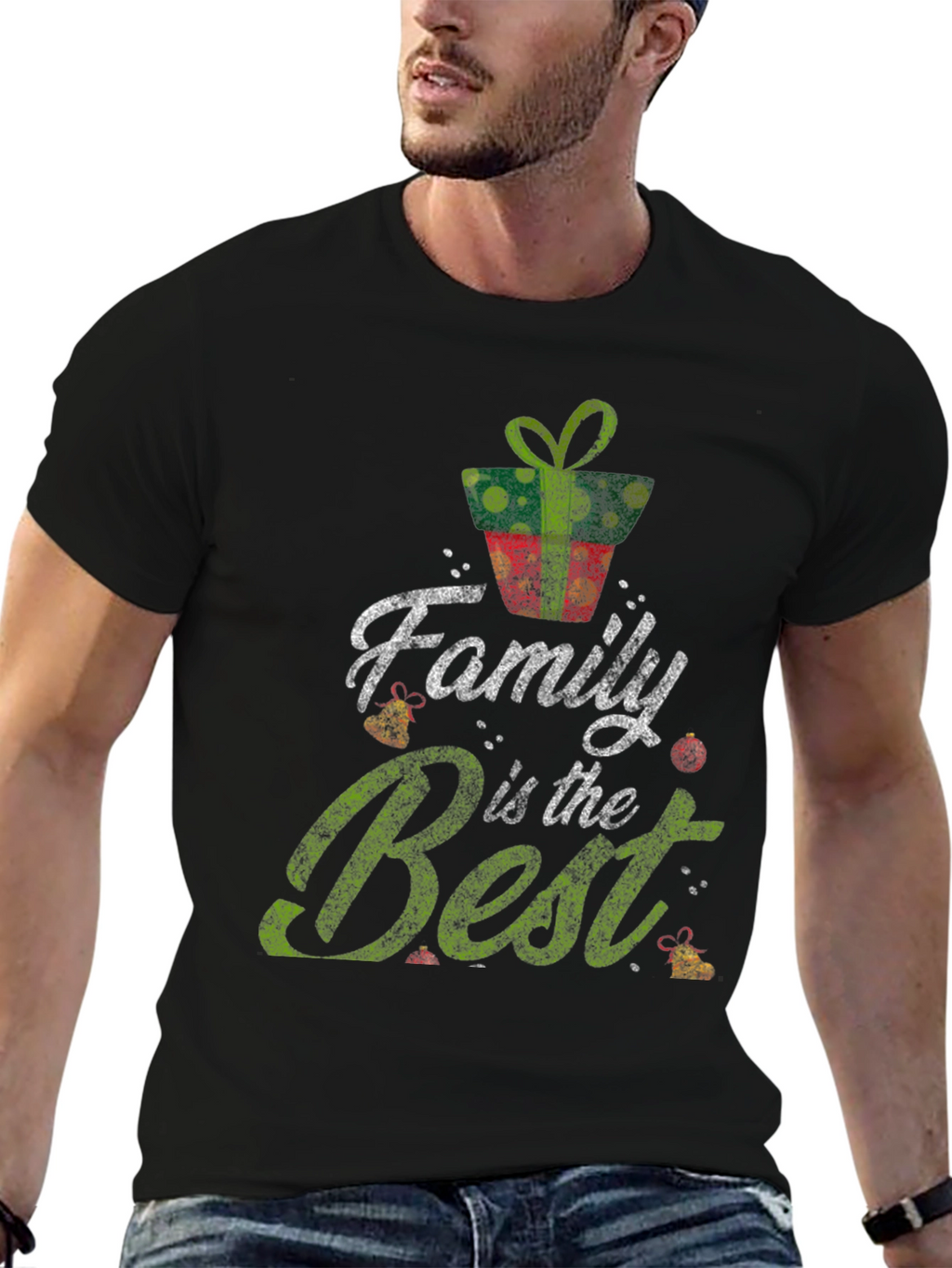 Family is the Best Christmas T-Shirt
