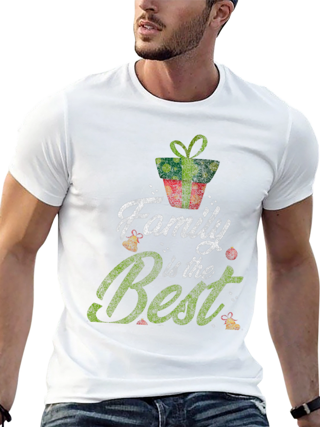 Family is the Best Christmas T-Shirt