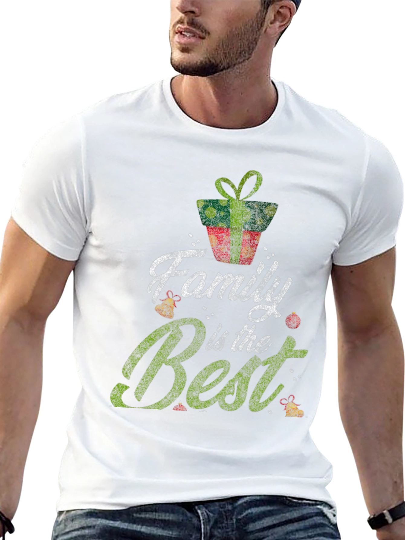 Family is the Best Christmas T-Shirt