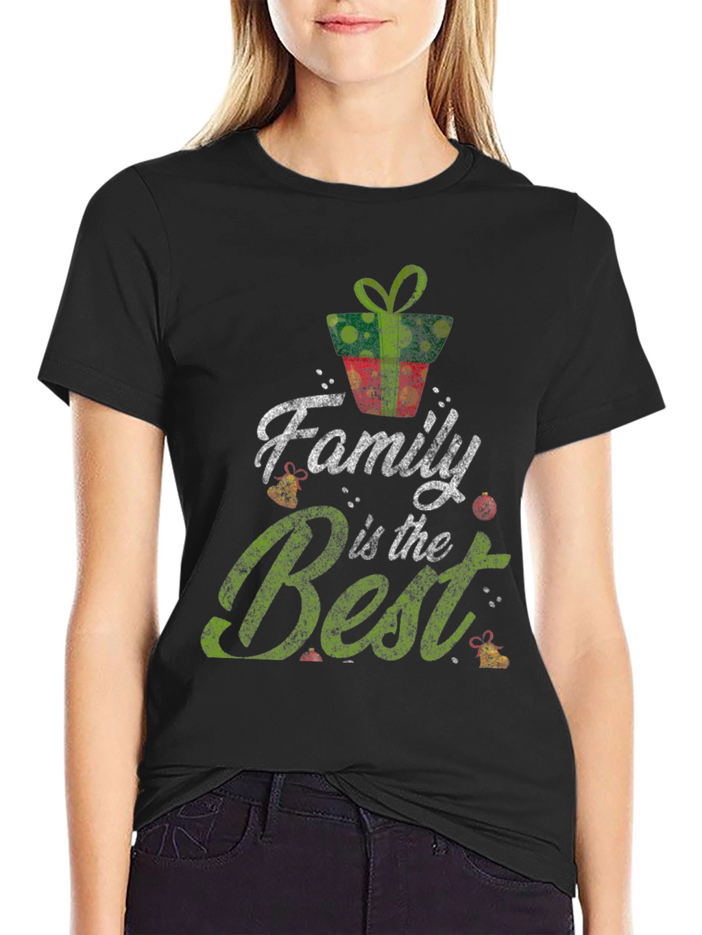 Family is the Best Christmas T-Shirt