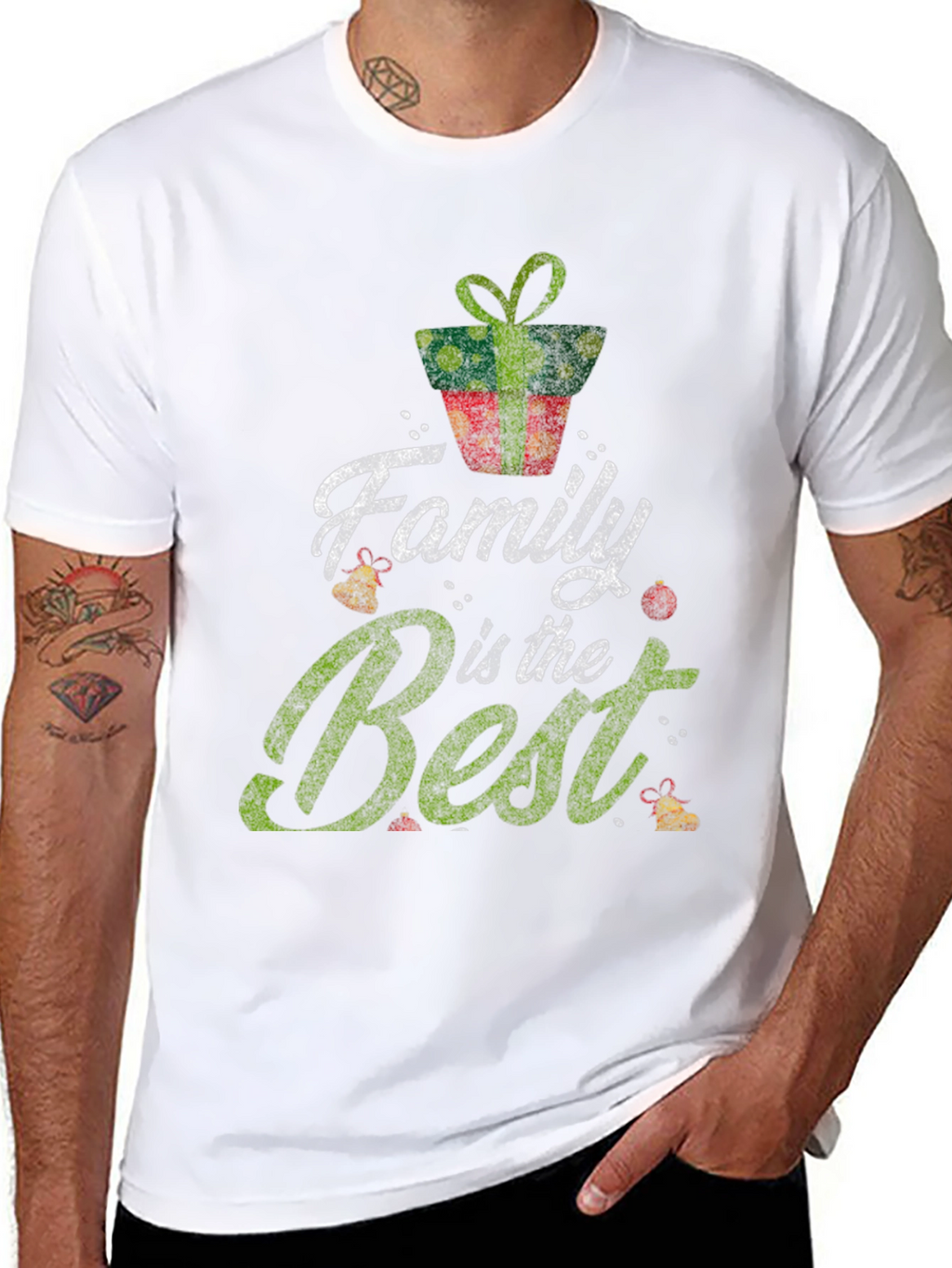 Family is the Best Christmas T-Shirt