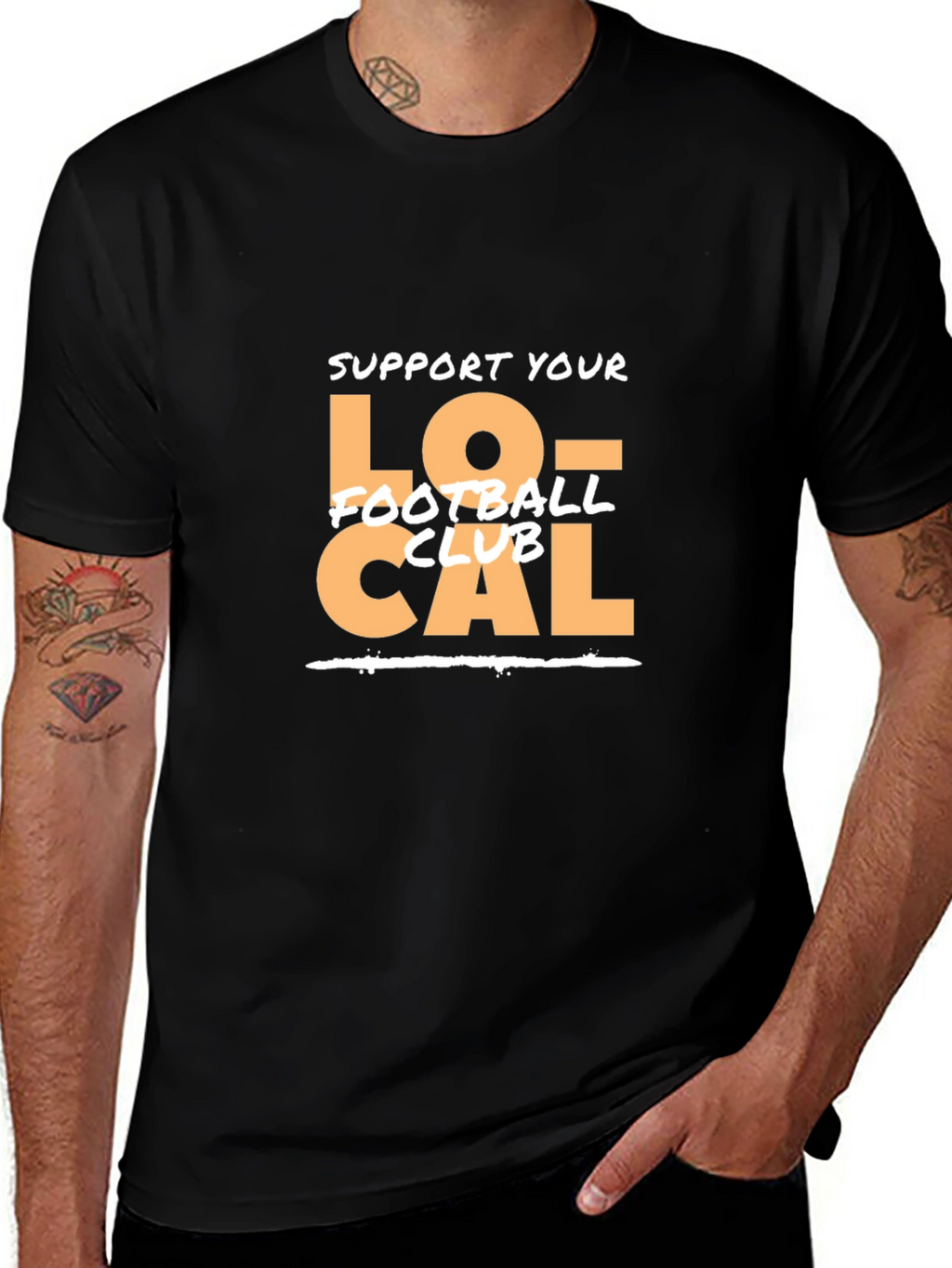 Support Local Football Club T-Shirt