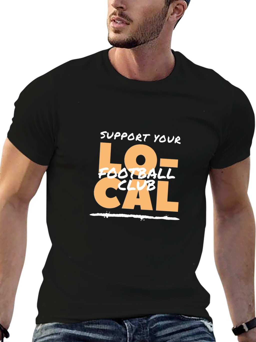 Support Local Football Club T-Shirt